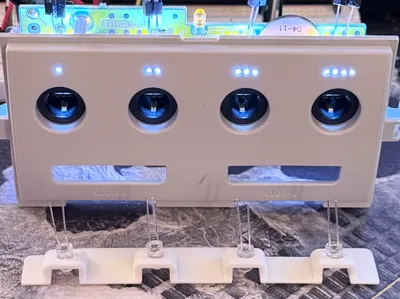 Gamecube LED mount for Controller Ports