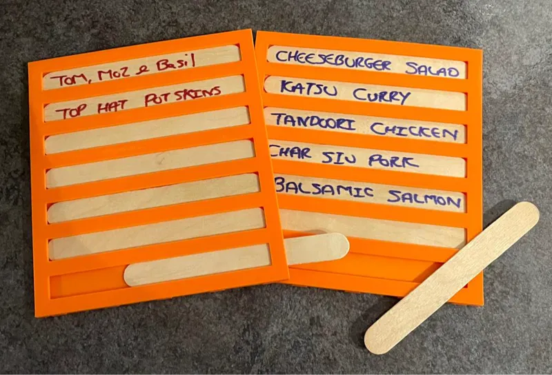 Lollipop Weekly Food Diary