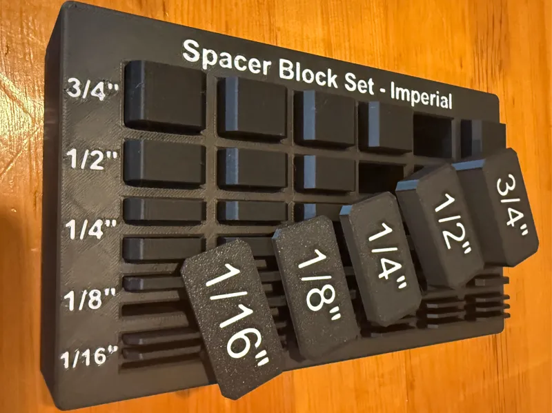 Spacer Blocks Metric & Imperial