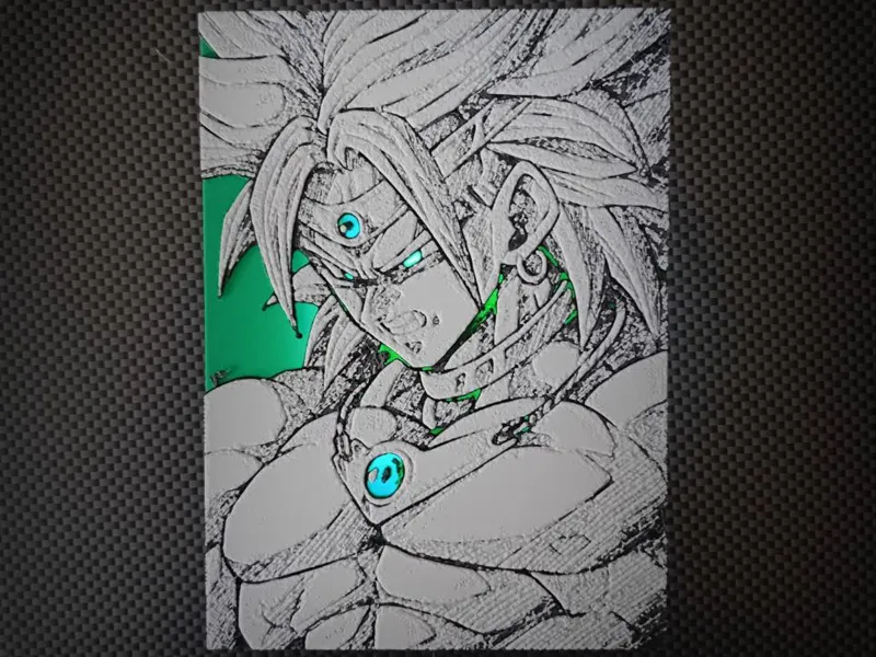 Dragon ball Broly art v2