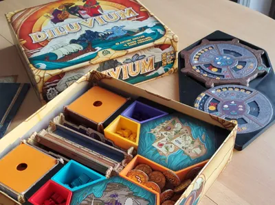 Diluvium board game insert