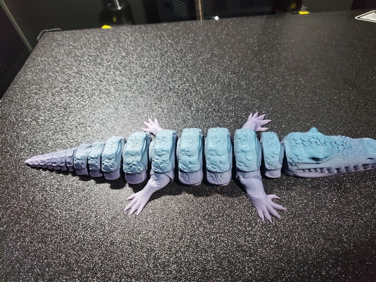 Miniatura 1 do modelo 3D Floating Flexi Crocodile