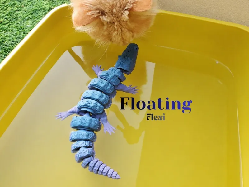 Floating Flexi Crocodile