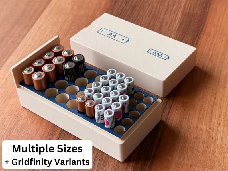 AA / AAA Battery Organizer
