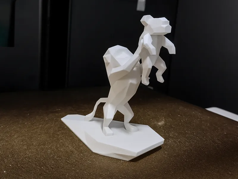 Lion King (Iconic scene) Lowpoly