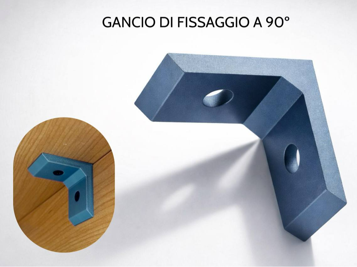 Staffa di fissaggio ad angolo
