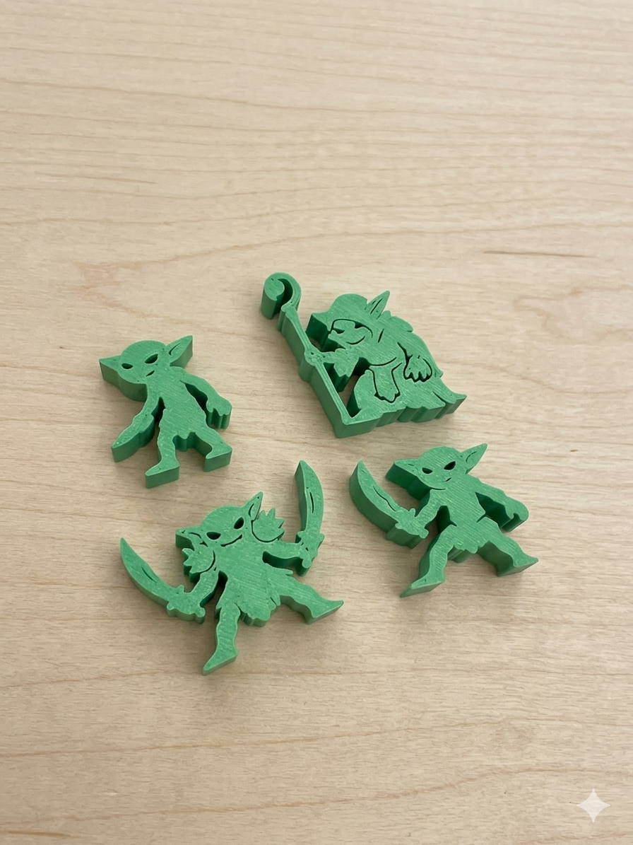 Miniatura 2 do modelo 3D Goblins - Meeple Minis