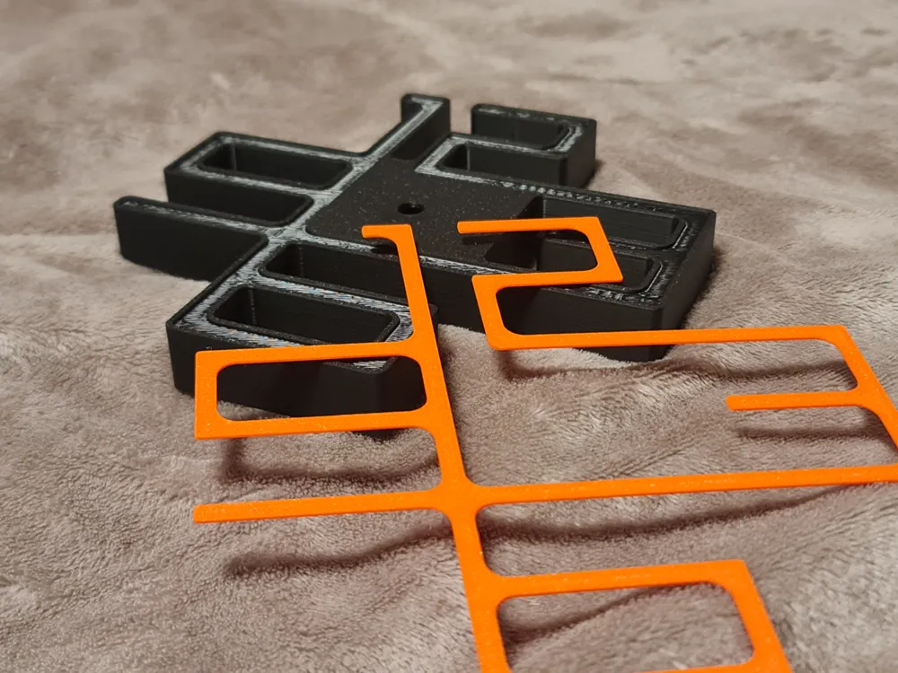 Modern Design Clock V3 Kit 011 by Sanja 3D MakerWorld: Download Free 3D ...