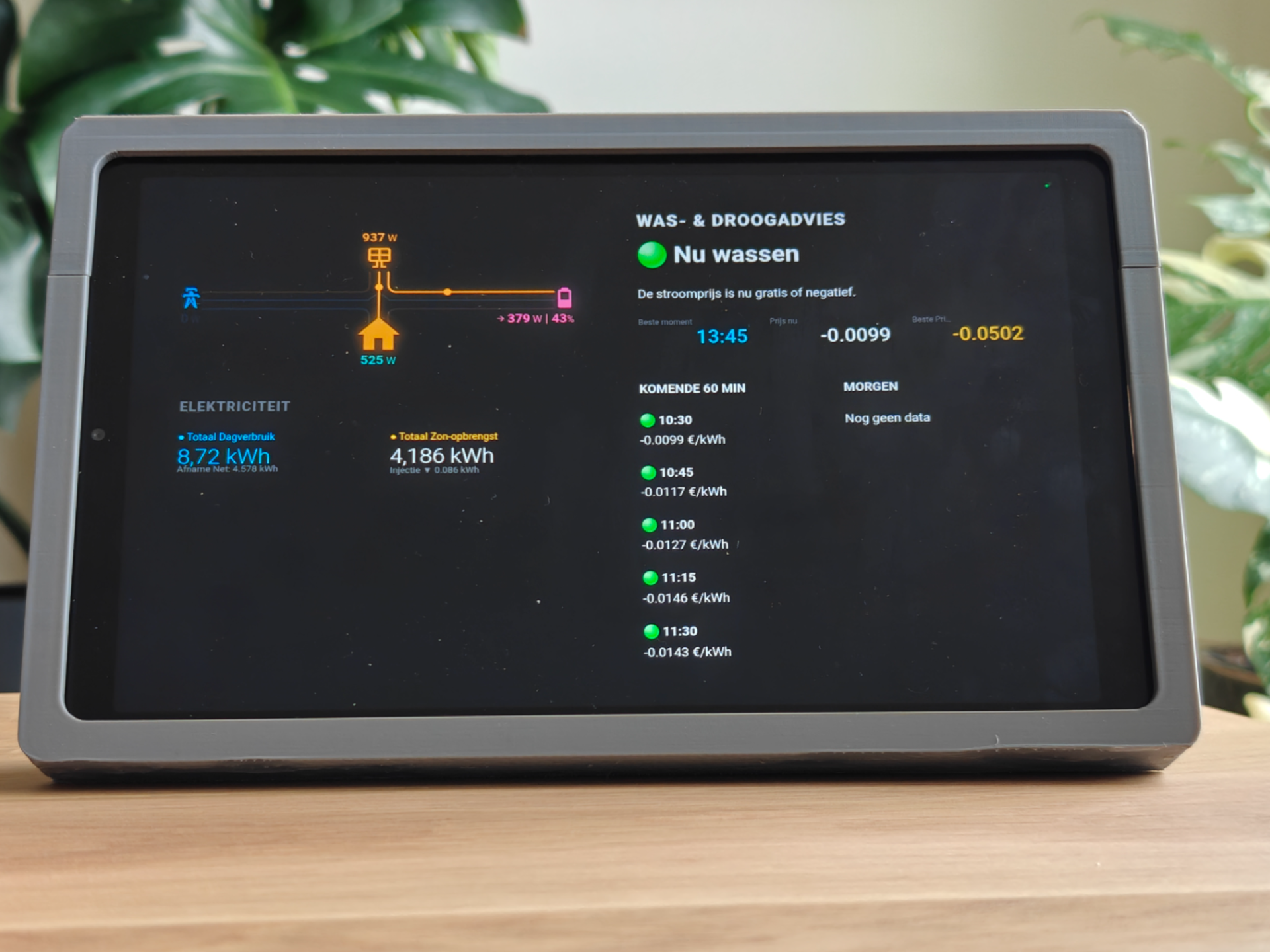 Samsung Galaxy Tab A7 Lite Dashboard Dock