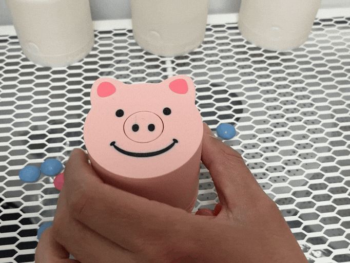 Pork-A-Dot: Print-in-Place Piggy Candy Dispenser