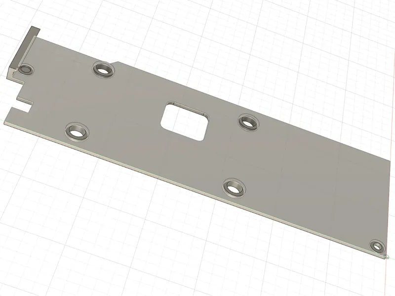 Zotac 5060 LP backplate