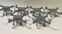 Maquette de drone à détacher (kit card) — photo 7