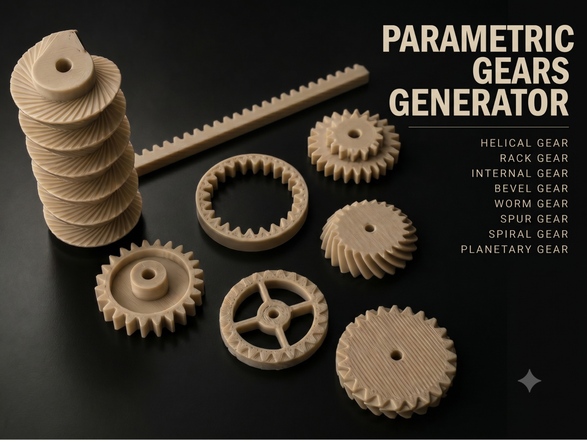 Parametric Gear Generator 