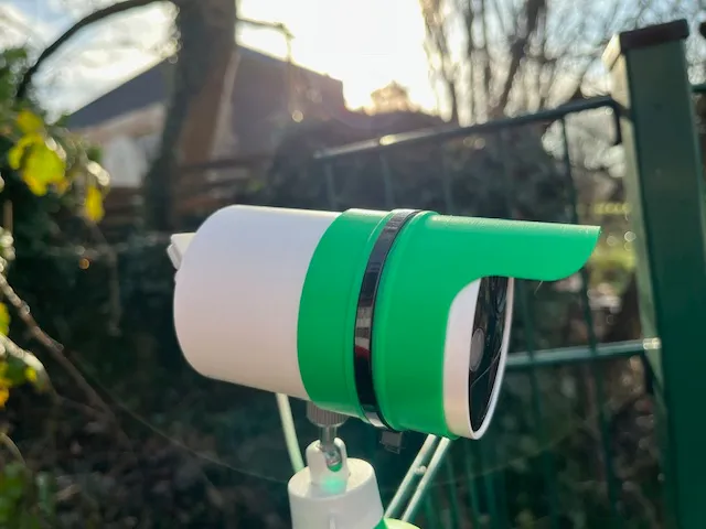 Regenschutz für Außenkamera mit Ø 60mm