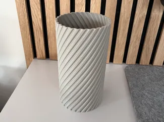 Vase Zylinder Zicke