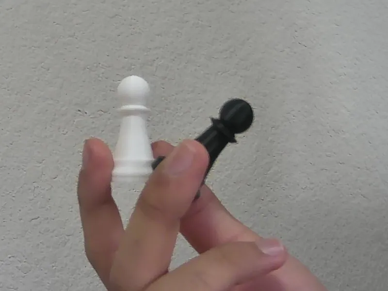 Chess pawn! Uses less then 3 grams of filament!