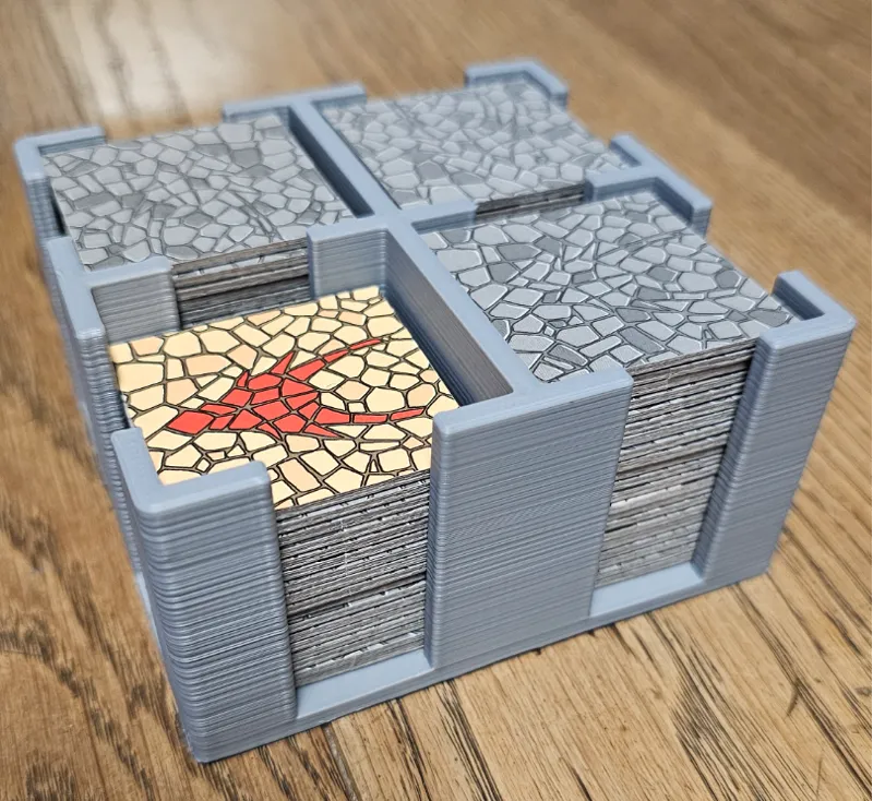 Simple Karak/Carcassonne tile dispenser