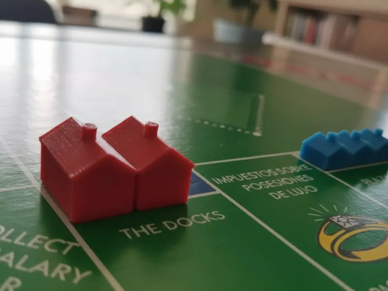 Monopoly Hotel - Fast and low poly print