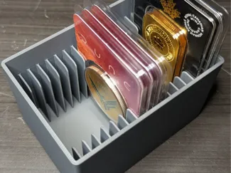 1oz Assay / TEP Card Storage Box (Holds 16)