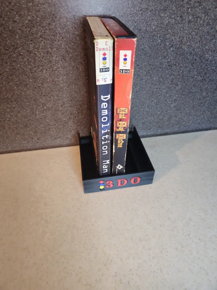 Panasonic 3DO 大盒装游戏盒展示架 - 免费 3D 打印模型 - MakerWorld