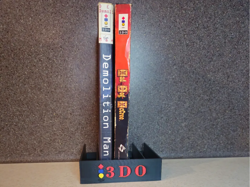 Panasonic 3DO 大盒装游戏盒展示架 - 免费 3D 打印模型 - MakerWorld