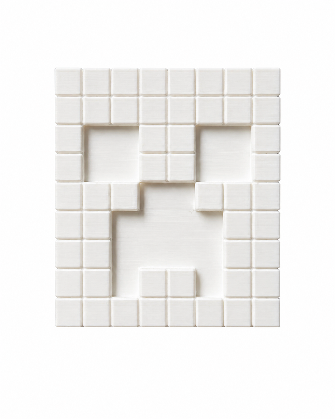 Miniatura 2 do modelo 3D Voxel Face Mini Planter / Desk Organizer