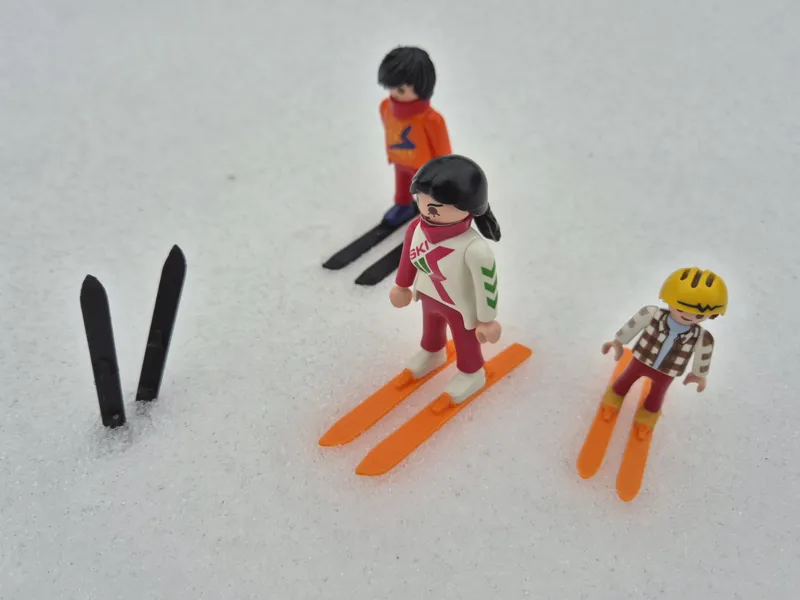 Ski kompatibel mit Playmobil – Kinder & Erwachsene