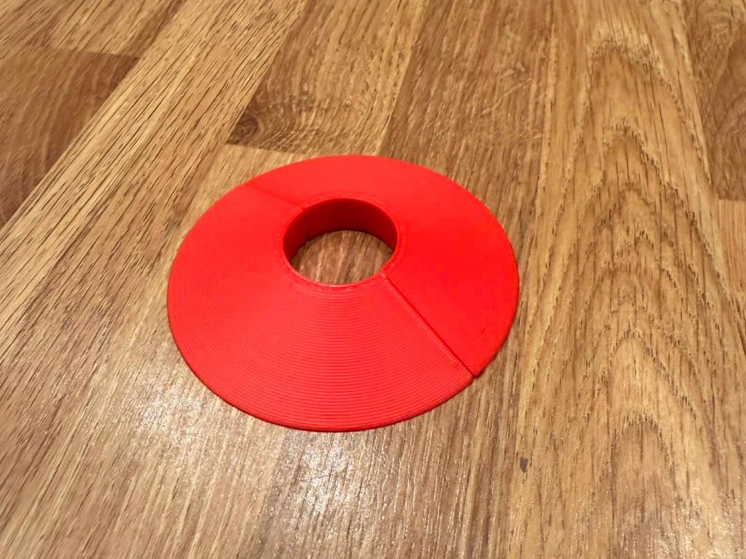 1/2" Pipe Split Rosette