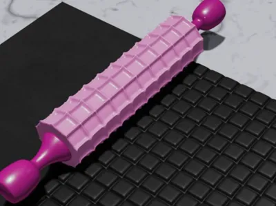 Square Dumpling Rolling Pin