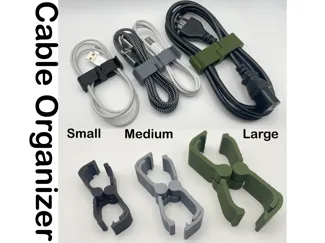 Dual-Opening Cable Organizer