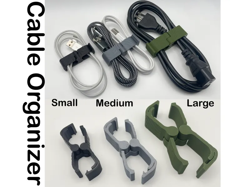 Dual-Opening Cable Organizer