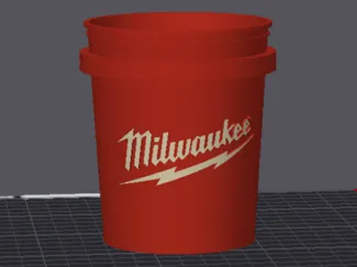 Milwaukee Small Jobsite Bucket