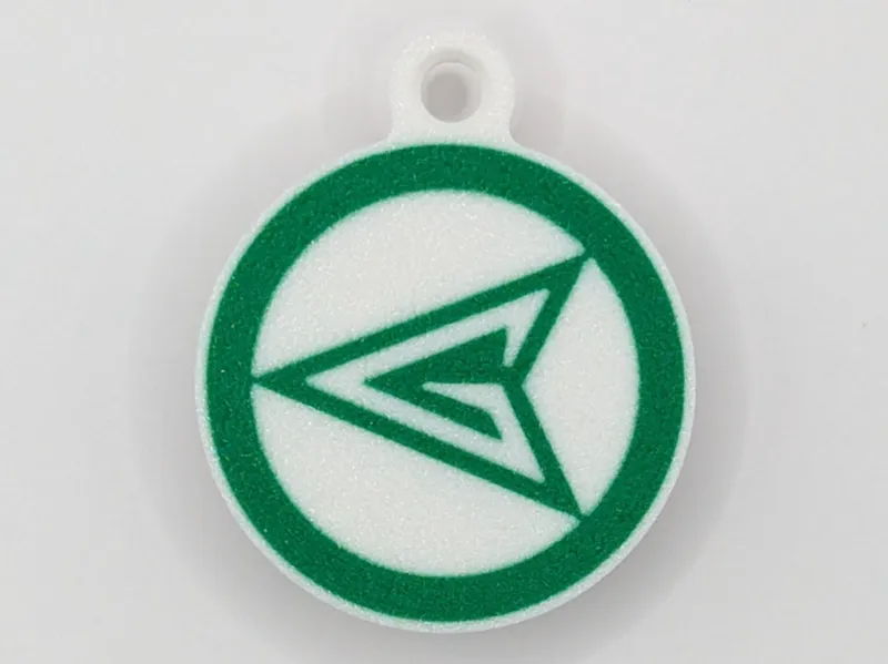 Green Arrow Keychain - Multicolour