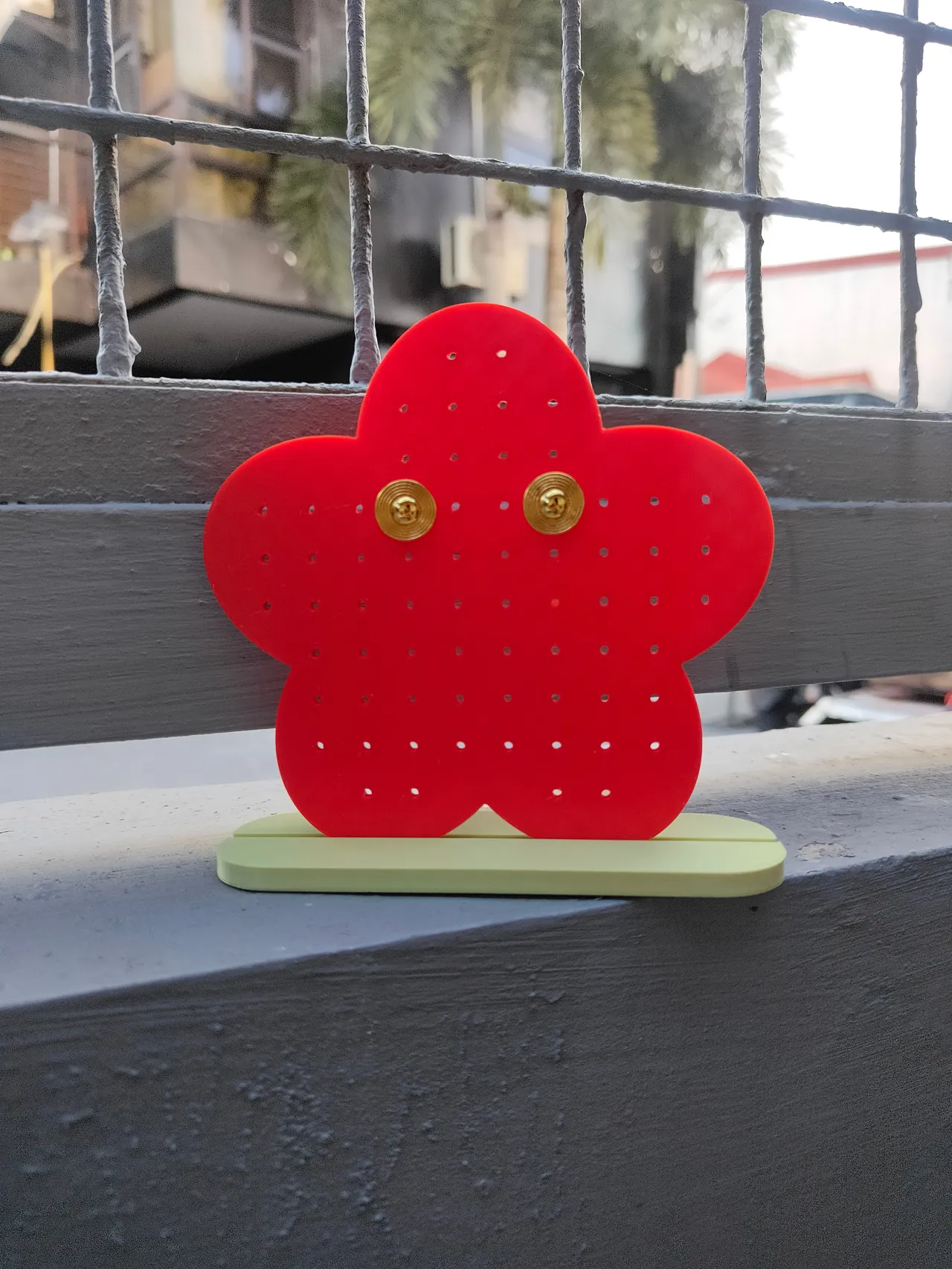 FLOWER EARRING PEG BOARD ACCESSORIES view 3