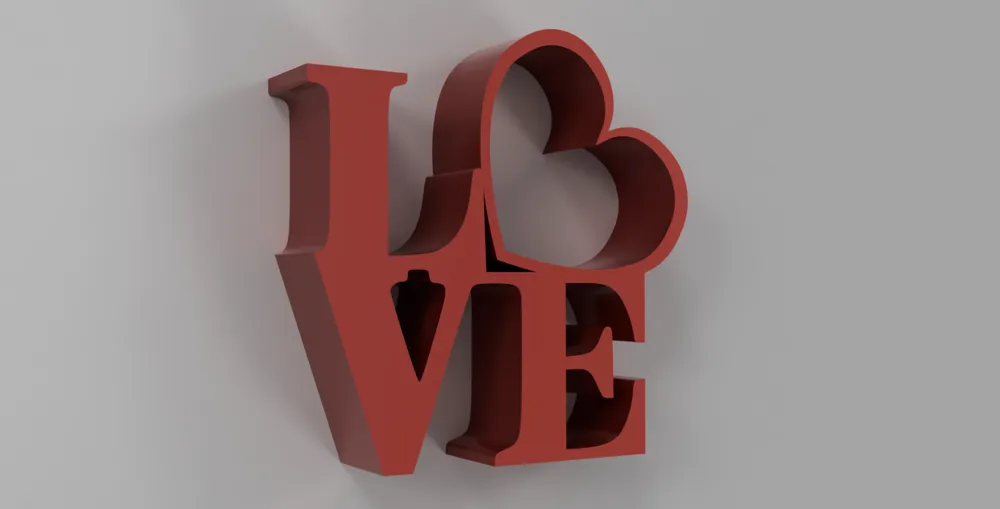 Love Symbol Valentineday by make3dtc - MakerWorld