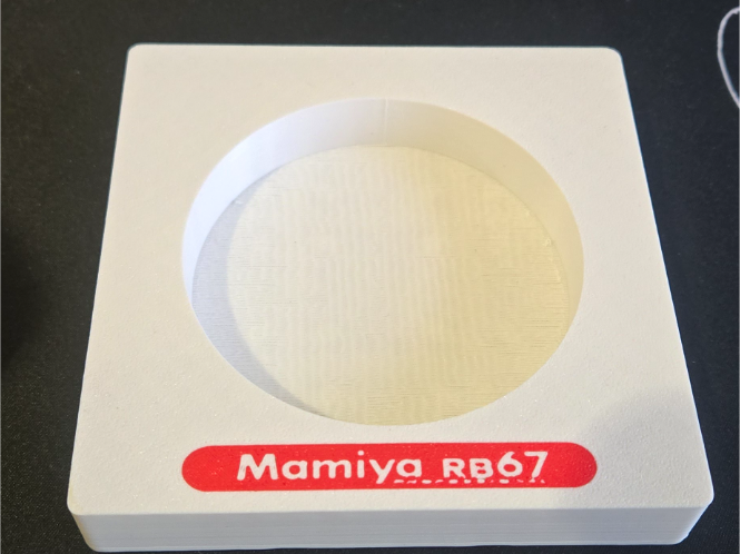 Gridfinity - Mamiya RB67 - Lens plate holder