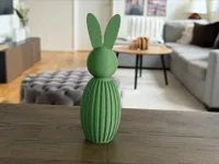 (Green) 17 Cm Easter Bunny Big Ribs
