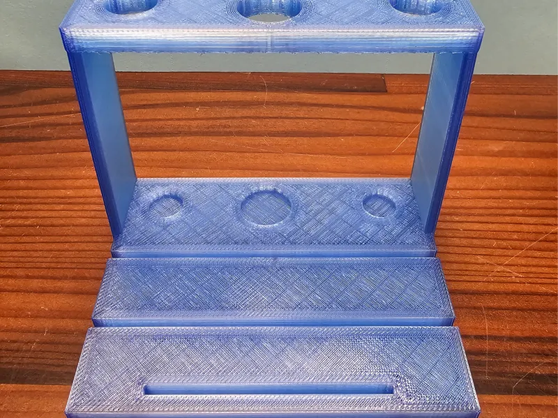 Nail Art Brush, Plate, and Scrapper Card Holder