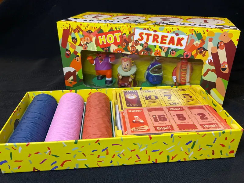 Hot Streak Board Game - Card & Coin Tray (42 mm)