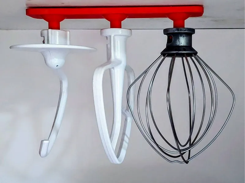 Improved KitchenAid Accessory Holder
