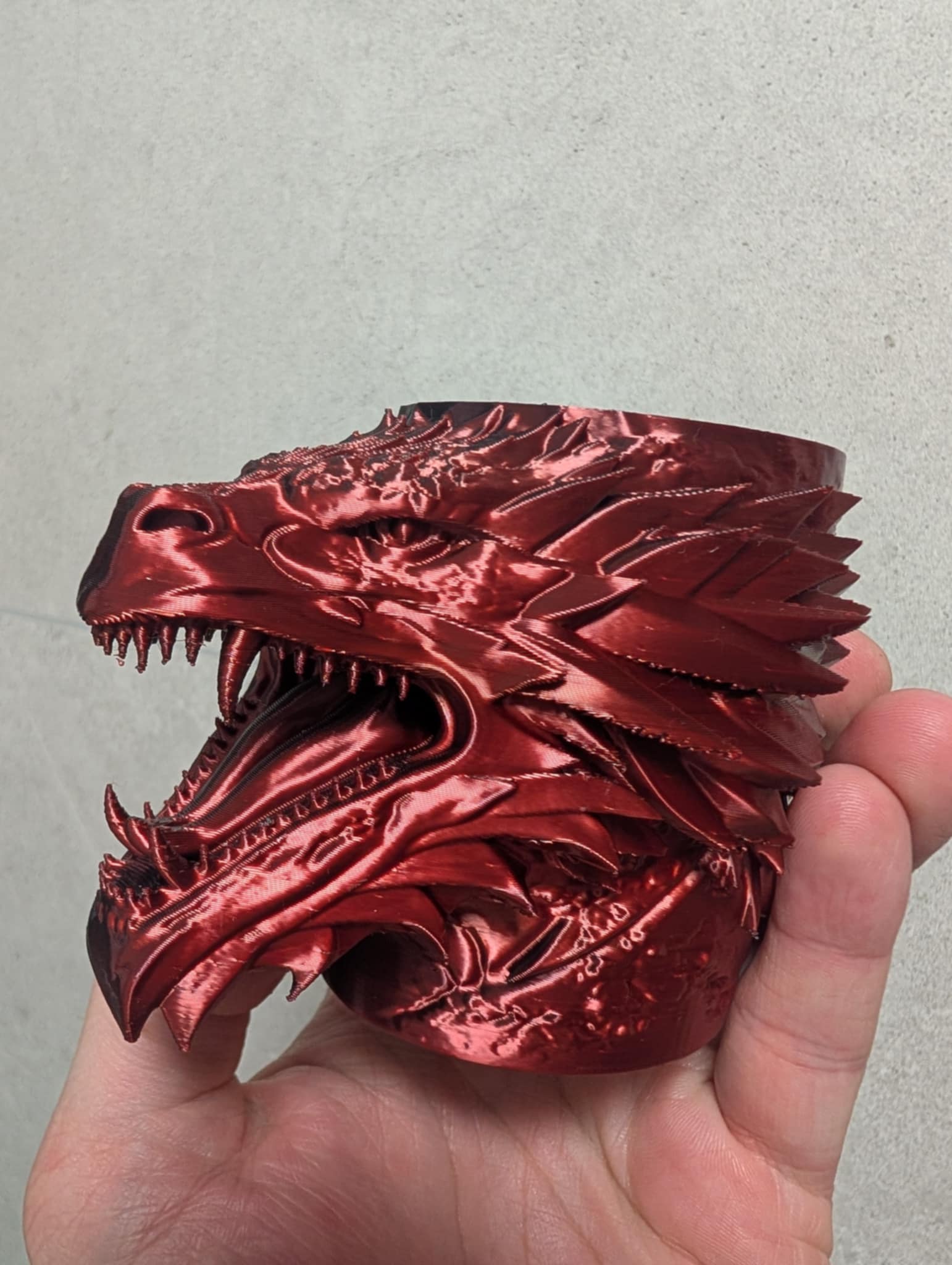0.2mm layer, 2 walls, 7% infill - 150mm