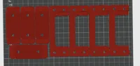 Male & Female x4. 0.2mm layer, 2 walls, 100% infill