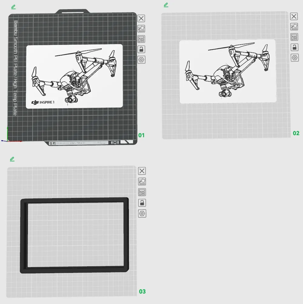 DJI Inspire 1 Patent Art - Free 3D Print Model - MakerWorld