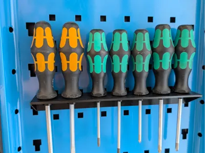Güde Tool Cart Screwdriver Holder (7x)