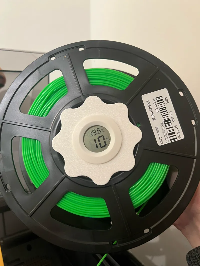 SUNLU Compatible Adjustable Spool Holder with Hygrometer for Silica Gel (works with Hydra AMS)