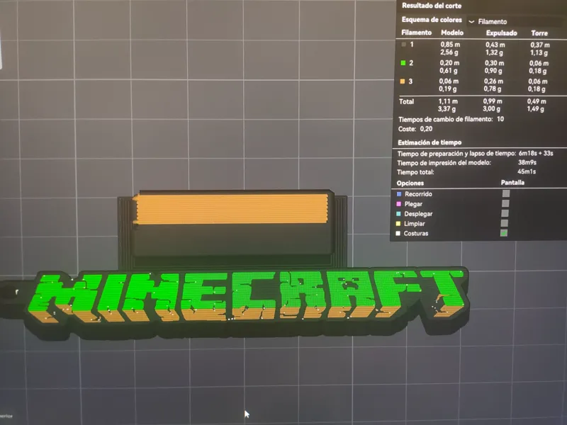 LLAVERO MINECRAFT