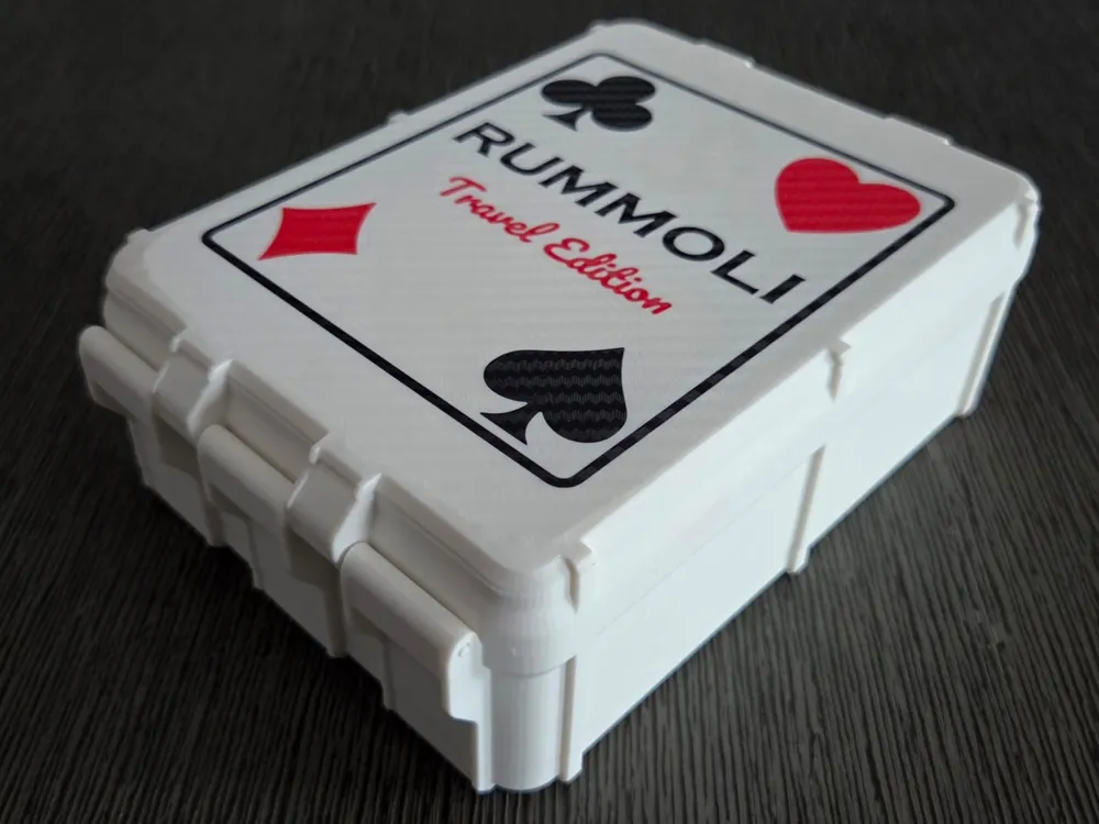 Rummoli - Travel Edition Case - Free 3D Print Model - MakerWorld