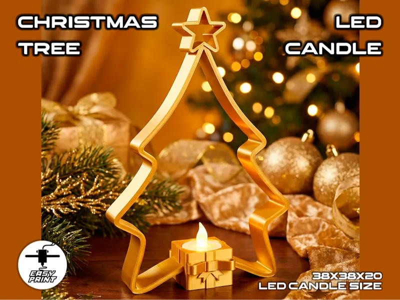 Christmas Tree Led Candle