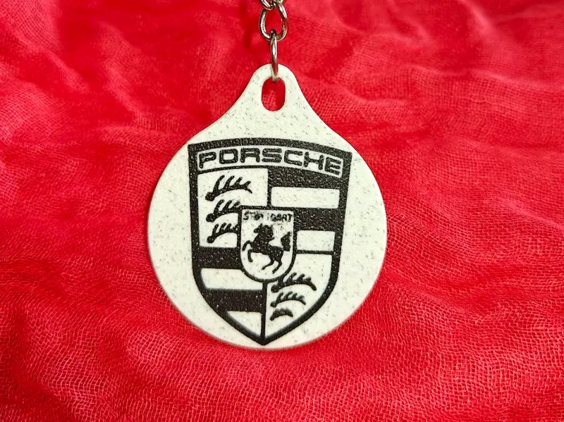 Yoja3D-Porsche keychain