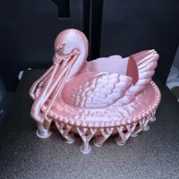 Porte-savon cygne façon verre de lait — photo 5